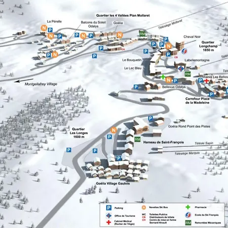 A3 405 Au Pied Des Pistes Апартаменты *